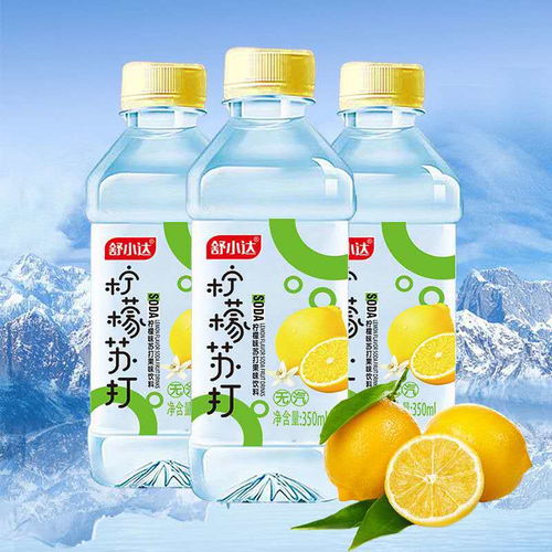 苏打水350ml 瓶无糖无气弱碱矿泉水饮料整箱批发特价饮品