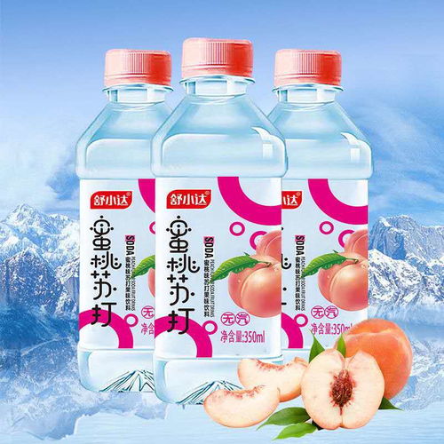 苏打水350ml 瓶无糖无气弱碱矿泉水饮料整箱批发特价饮品